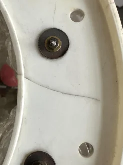 Discount Pamono Italian Space Age Tronchi Brass Plated and Acrylic Floor Lamp by J.T. Kalmar, 1960s