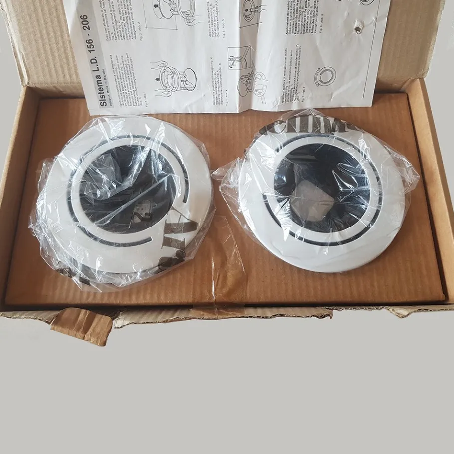 Best Pamono Italian Spots by Alberto Meda and Paolo Rizzatto for Artemide, Set of 4