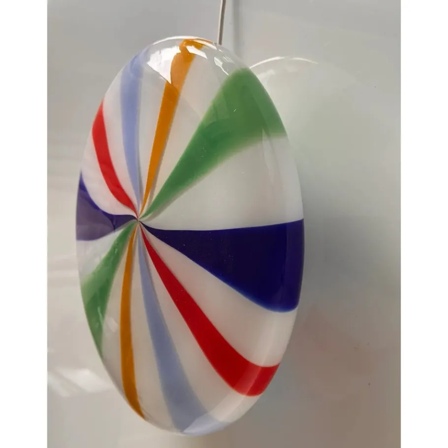 Best Pamono Italian Swirls Murano Glass Wall Sconce by Simoeng