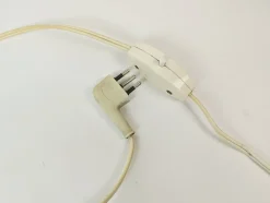 Best Pamono Italian White Painted & Chrome Plated Metal Extendable Arm Wall Lamp, 1970s