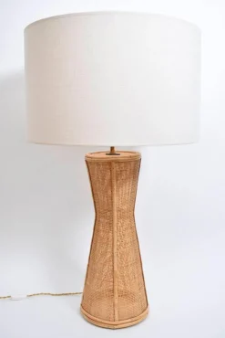 Clearance Pamono Kasaï Rattan Lamp by Barracuda Interiors