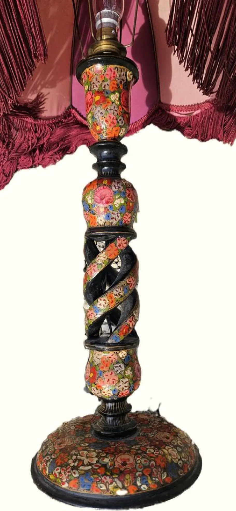 Clearance Pamono Kashmiri Lamp, India, 1890s