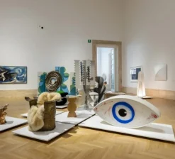 Pamono Kazuki Floor Lamp by Kazuhide Takahama for Sirrah, 1970