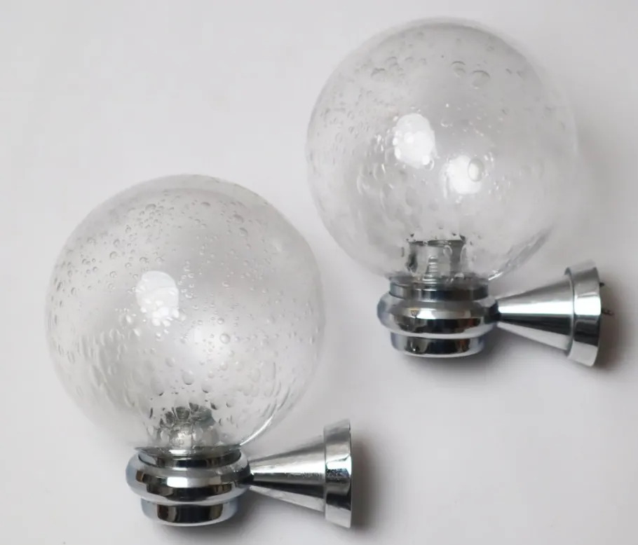 Best Pamono Keuco Bathroom Lamps, 1960, Set of 2