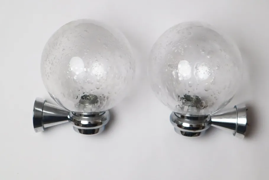 Best Pamono Keuco Bathroom Lamps, 1960, Set of 2