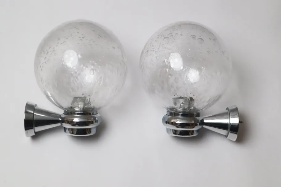 Best Pamono Keuco Bathroom Lamps, 1960, Set of 2