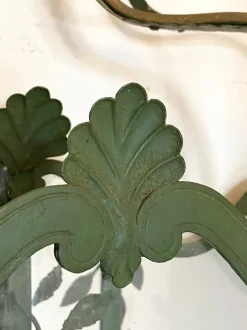 Best Pamono Lacquered Iron Wall Lantern, 1940s