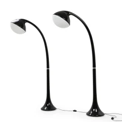 Hot Pamono Lampione Floor Lamps by Fabio Lenci for Iguzzini, 1960s, Set of 2