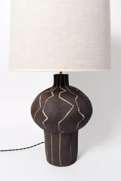 Best Pamono Lanzarote Black and White Lamp by Barracuda Interiors