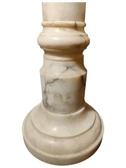 Sale Pamono Large Alabaster Jug on Illuminated Base, 1900s