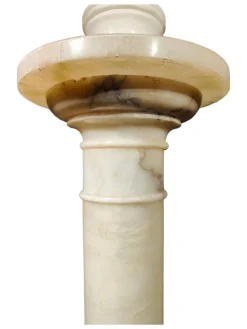 Sale Pamono Large Alabaster Jug on Illuminated Base, 1900s