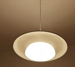 Best Pamono Large Art Deco Glas Pendant Lights, 1930s, Set of 2