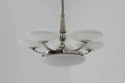 Best Pamono Large Art Deco Pendant Light, 1930s