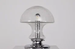 Best Pamono Large Blown Glass Lamp, 1970s