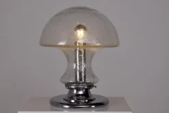 Best Pamono Large Blown Glass Lamp, 1970s