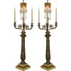 Clearance Pamono Large 4-Branch Candelabra Table Lamps from Warren Kessler New York, 1960s, Set of 2