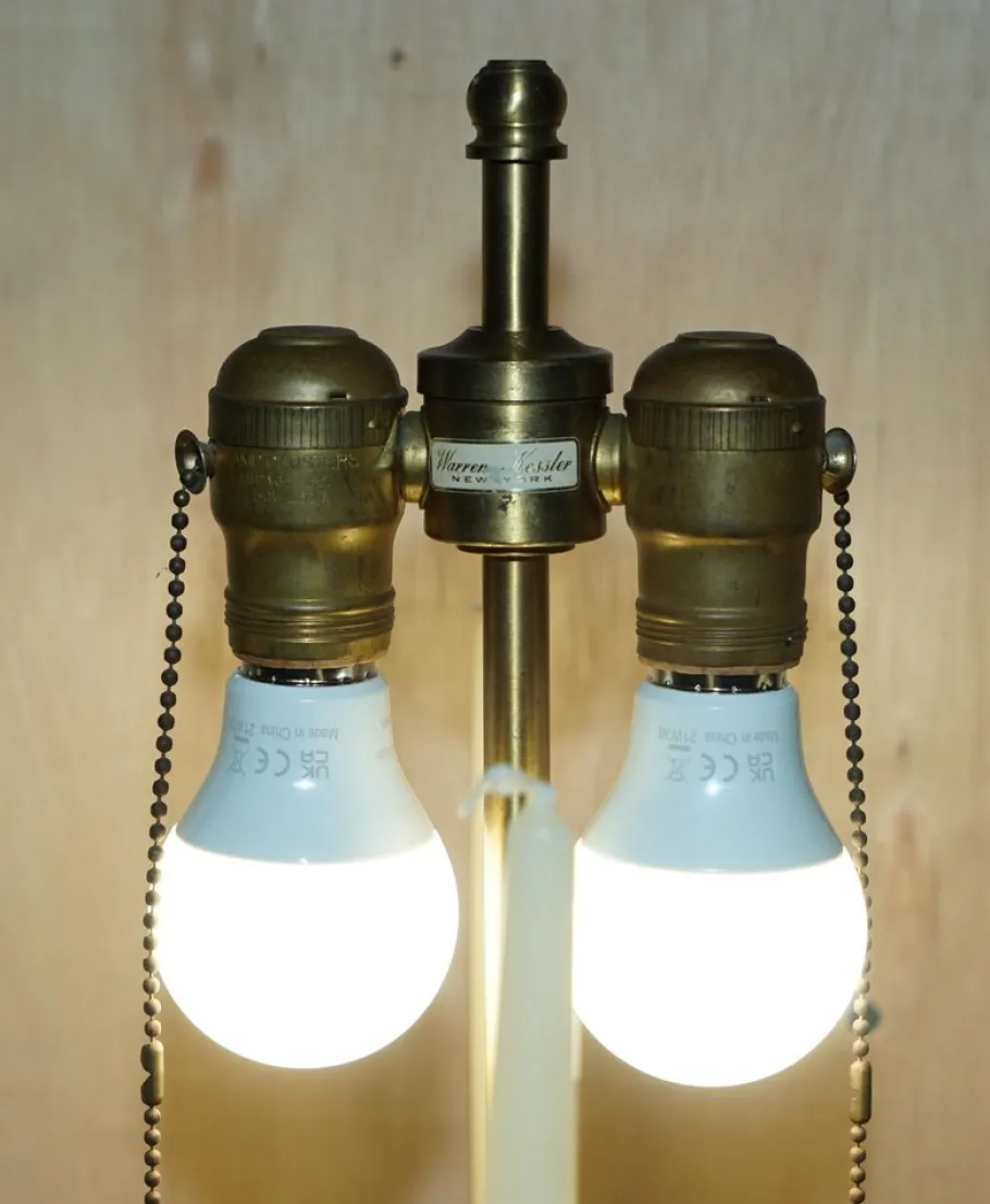 Clearance Pamono Large 4-Branch Candelabra Table Lamps from Warren Kessler New York, 1960s, Set of 2