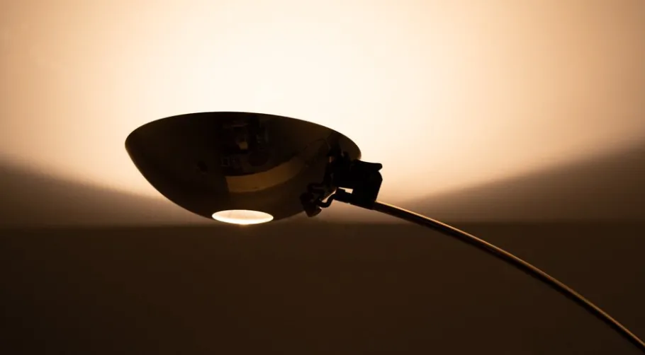 Pamono Large Brass Arc Lamp by Leonardo Marelli, 1980s