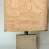 Best Pamono Large Brutalist Italian Table Lamp in Travertine, 1970s