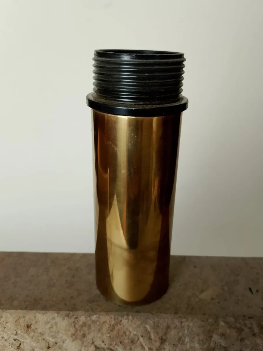 Best Pamono Large Brutalist Italian Table Lamp in Travertine, 1970s