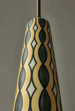 Clearance Pamono Large Ceramic Floor Lamp by Rigmor Nielsen, 1960s