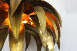 Best Pamono Large Christian Techoueyres Palm Tree Floor Lamp for Maison Jansen, 1970s