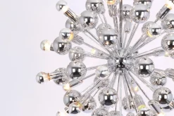 Online Pamono Large Chrome Space Age Sputnik Chandelier by Cosack, Germany, 1970s