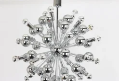Online Pamono Large Chrome Space Age Sputnik Chandelier by Cosack, Germany, 1970s