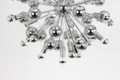 Online Pamono Large Chrome Space Age Sputnik Chandelier by Cosack, Germany, 1970s