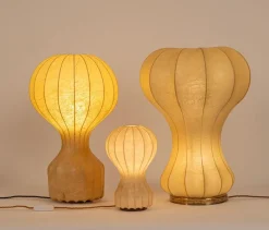 Best Pamono Large Cocoon Table Light Gatto by Castiglioni for Hille, Italy, 1960s