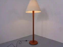 Hot Pamono Large Danish Teak Floor Lamp from Dyrlund, 1960s