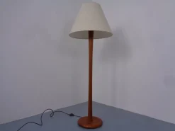 Hot Pamono Large Danish Teak Floor Lamp from Dyrlund, 1960s