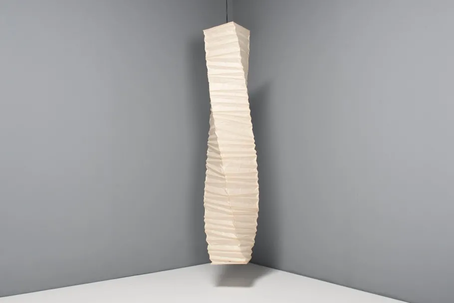 Best Pamono Large Early J1 Akari Pendant Lamp by Isamu Noguchi for Ozeki, 1950s