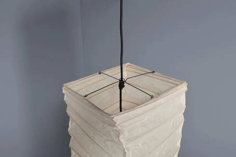 Best Pamono Large Early J1 Akari Pendant Lamp by Isamu Noguchi for Ozeki, 1950s