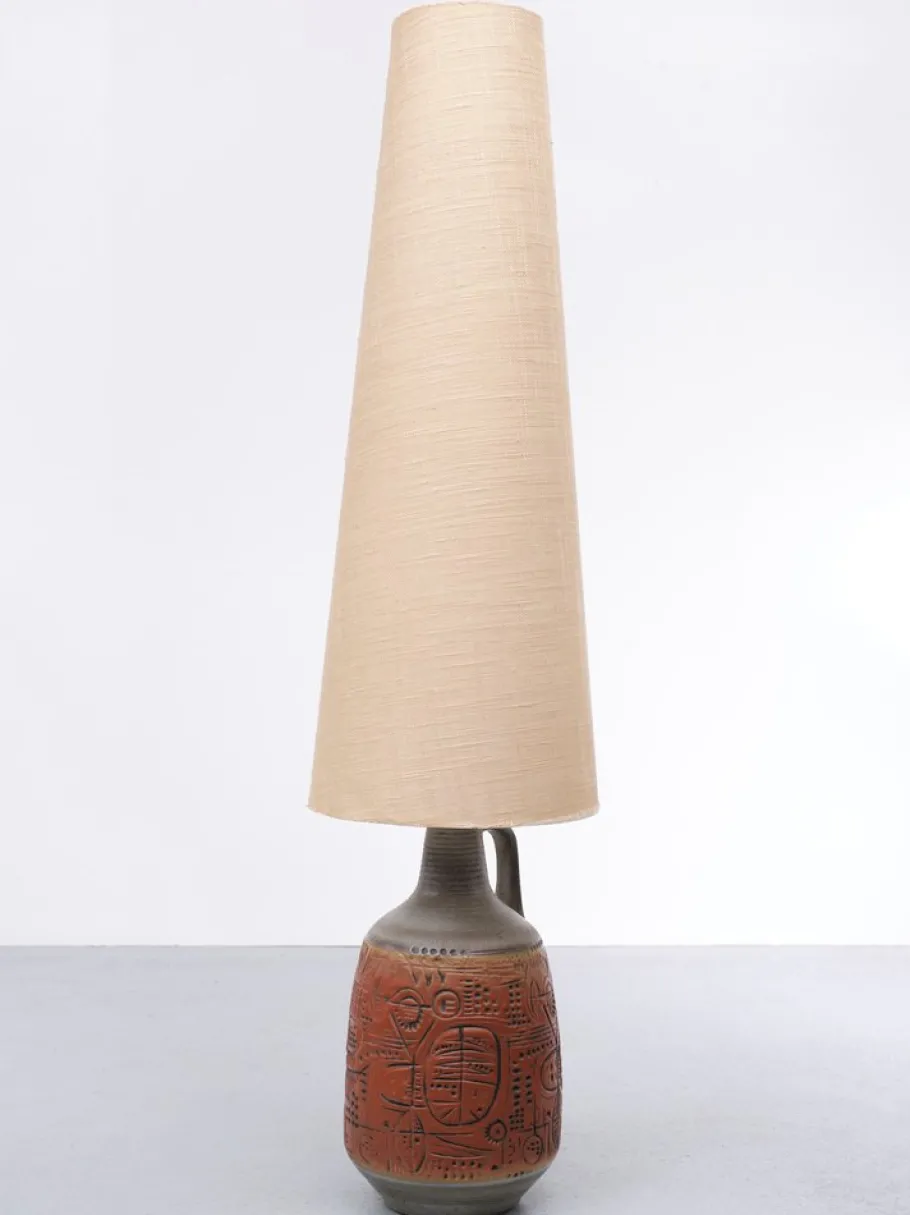 Best Pamono Large Floor Lamp by Gerda Heuckeroth for Carstens Tönnieshof, Germany, 1965