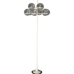 New Pamono Large Floor Lamp Model 1094 attributed to Gino Sarfatti for Arteluce, Italy, 1966