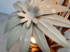 Clearance Pamono Large Florentine Style Gilt Metal Table or Floor Lamp by Hans Kögl, 1970s