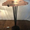 Pamono Large French Art Deco Floor Lamp from Degué, 1930s