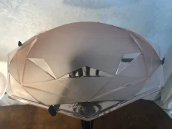 Pamono Large French Art Deco Floor Lamp from Degué, 1930s