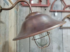 Clearance Pamono Large French Copper Classic Outdoor Barn Light