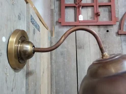 Clearance Pamono Large French Copper Classic Outdoor Barn Light