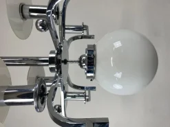 Best Pamono Large Functionalist Bauhaus Chandelier, 1930s