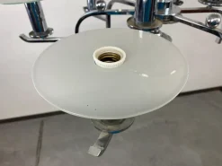 Best Pamono Large Functionalist Bauhaus Chandelier, 1930s