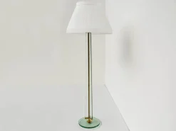 Pamono Large Glass Stem Luminator Lamp by Pietro Chiesa for Fontana Arte, 1940s