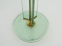 Pamono Large Glass Stem Luminator Lamp by Pietro Chiesa for Fontana Arte, 1940s