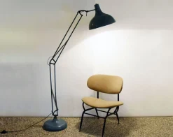 Sale Pamono Large Industrial Floor Lamp, 1960s