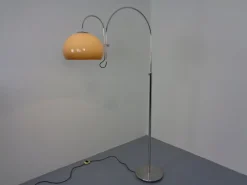 Hot Pamono Large Italian Adjustable Arc Lamp from Artiforte, 1960s