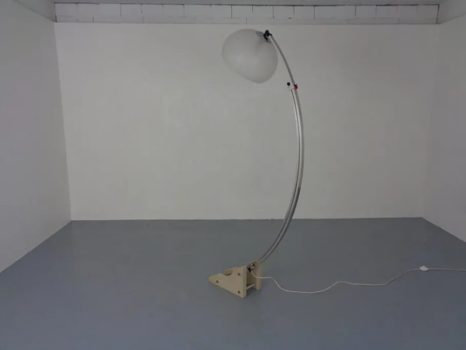 Pamono Large Italian Arc Lamp by Harvey Guzzini, 1970s