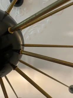 Best Pamono Large Italian Sputnik Chandelier from Stilnovo, Italy, 1960s