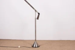 New Pamono Large Italian Zelig Terra in Steel by Walter Monici for Lumina, 1980s